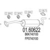 MTS 01.60622 End Silencer